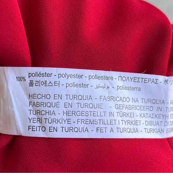 •Zara• NWT Ruffled Shift Dress - Size Small - Picture 6 of 8